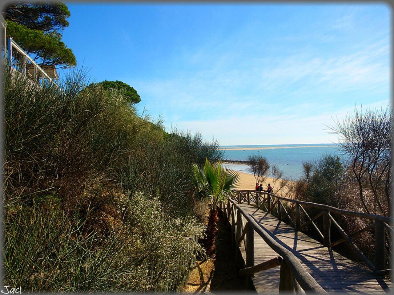 Paqo Lodge Laguna Del Portil, A 400 Metros De La Playa Esterno foto